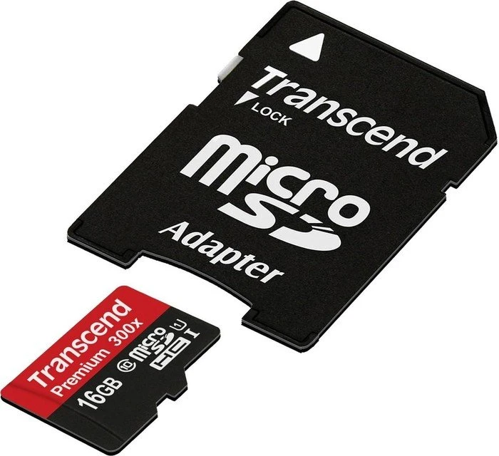 Transcend Premium R45 16GB Kit, UHS-I, Class 10