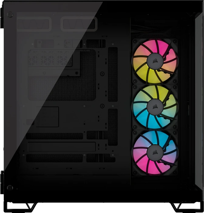 Corsair 6500X RGB iCUE LINK, schwarz, Glasfenster