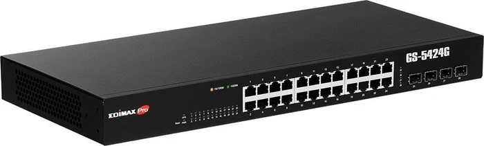 Edimax Pro GS-50 Rackmount Gigabit Smart Switch, 24x RJ-45, 4x SFP