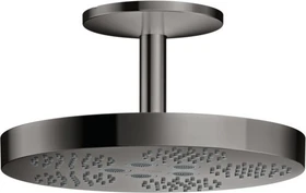 Hansgrohe Axor One Kopfbrause 280 1jet mit Deckenanschluss polished black chrome