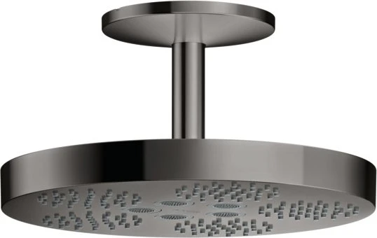 Hansgrohe Axor One Kopfbrause 280 1jet mit Deckenanschluss polished black chrome