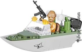 Cobi Small Army Shark Patrol Boat