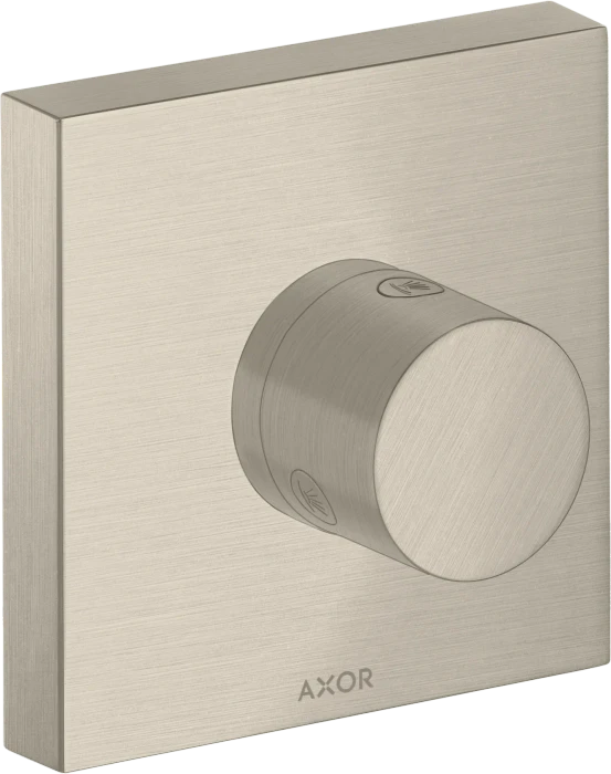 Hansgrohe AXOR ShowerSolutions Ab- und Umstellventil Trio/ Quattro 120/120 Unterputz brushed nickel