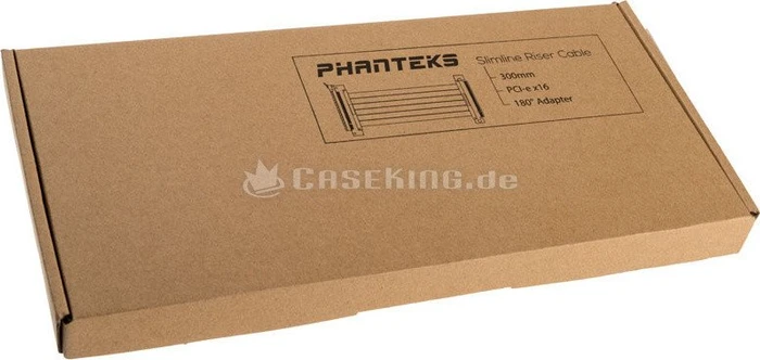Phanteks Riser Kabel Premium, gerade, PCIe 3.0, 300mm