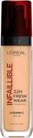 L'Oréal Infaillible 32H Fresh Wear Make-Up Foundation 250 radiant sun LSF25, 30ml