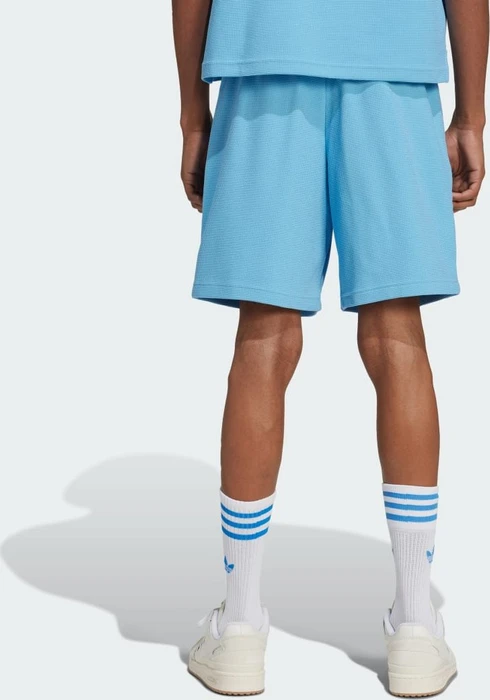 adidas Essentials Trefoil Waffle Shorts light blue (Herren)