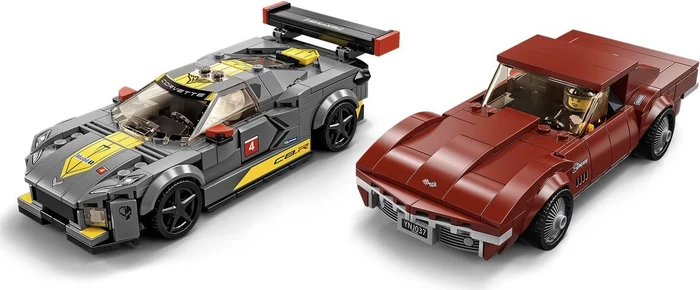 LEGO Speed Champions - Chevrolet Corvette C8.R & 1968 Chevrolet Corvette