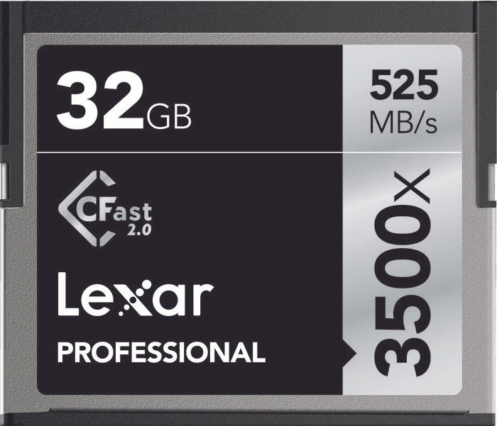 Lexar Professional 3500x, CFast 2.0 CompactFlash Card