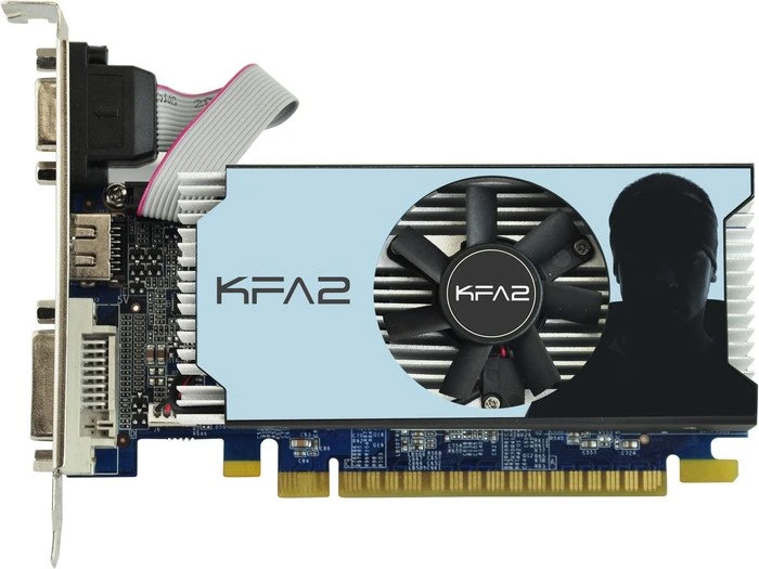 KFA2 GeForce GTX 750 Ti OC Slim, 2GB GDDR5, VGA, DVI, HDMI