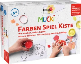 Kreul Mucki Fingerfarbe Set 5 Stück 50ml