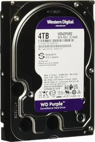 Western Digital WD Purple 4TB, 24/7, 512e / 3.5" / SATA 6Gb/s