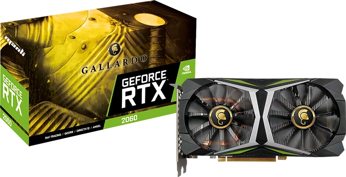 Manli GeForce RTX 2060 Gallardo, 6GB GDDR6, HDMI, 3x DP