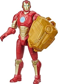 Marvel Avengers Mech Strike Actionfigur – Thanos Mit Mech-Anzug & Waffe, 9 Zoll, Für Kinder Ab 4 Jahren