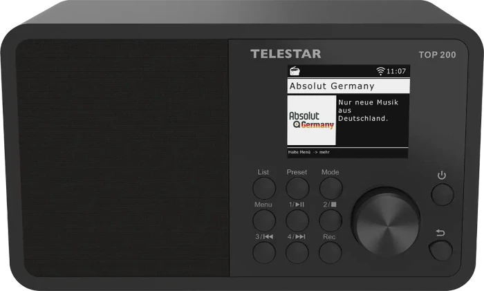Telestar TOP 200 schwarz