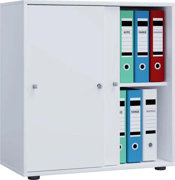 VCM Lona L, weiß/weiß, Aktenschrank