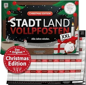 Stadt Land Vollpfosten - Christmas Edition - Alle Jahre wieder