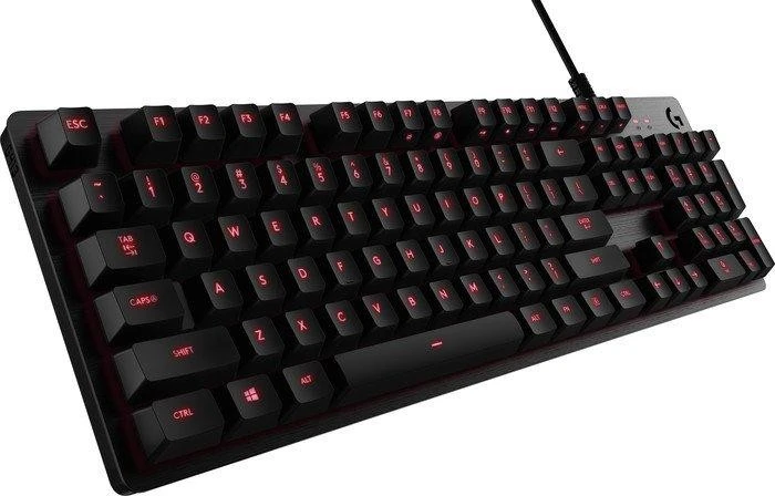 Logitech G413, schwarz, Romer-G Tactile, USB, ES