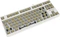 Krux Atax Pro RGB, Creator Retro, TKL, PBT, LEDs RGB, Gateron YELLOW, USB, US Vorschaubild
