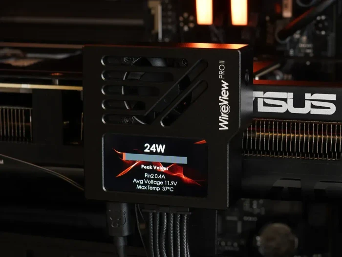 Thermal Grizzly WireView Pro II GPU Reverse, 90°, 12V-2x6, Sense-Pins an der Unterseite, White Edition, weiß