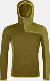 Ortovox Fleece Light Grid ZN Hoody Funktionsjacke green moss (Herren)