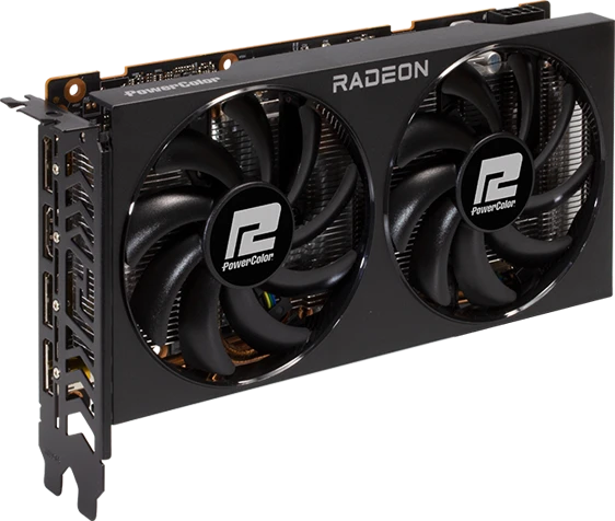 PowerColor Fighter Radeon RX 6650 XT, 8GB GDDR6, HDMI, 3x DP