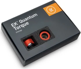 EK Water Blocks Quantum Line EK-Quantum Torque HDC 12 Fitting G1/4" auf 12mm, Red Special Edition, 6er-Pack
