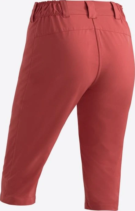 Maier Sports Lulaka Capri Loop Hose 3/4 red orcher (Damen)