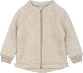 mikk-line Woll Jacke melange offwhite (Junior)