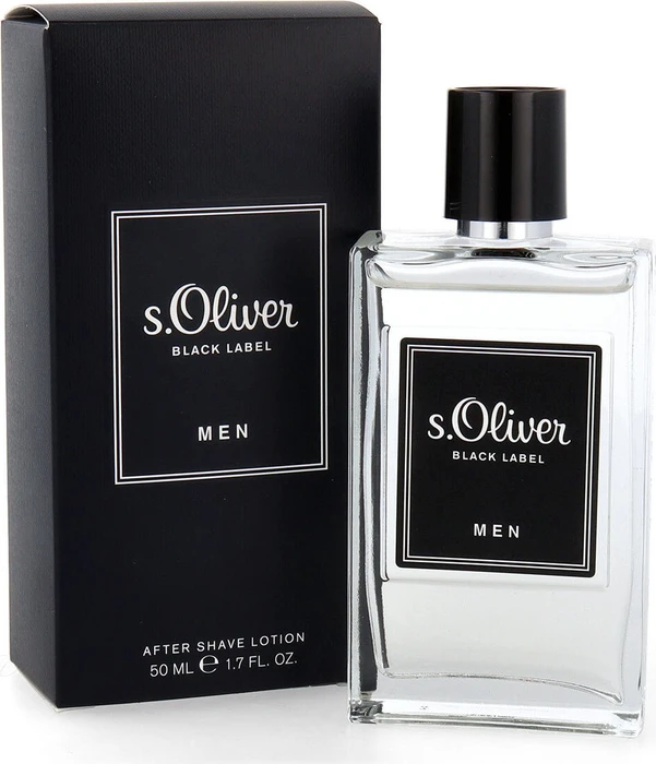 s.Oliver Black Label Men Aftershave Lotion, 50ml