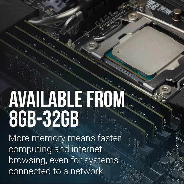 PNY Performance UDIMM 8GB, DDR4-3200, CL22-22-22-52