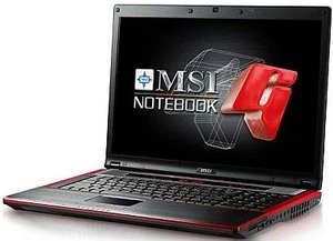 MSI GT725-9547VHP, Core 2 Duo P9500, 4GB RAM, 500GB HDD, Mobility Radeon HD 4850, DE