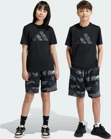 adidas Train Essentials Seasonal Print Shorts schwarz (Junior)