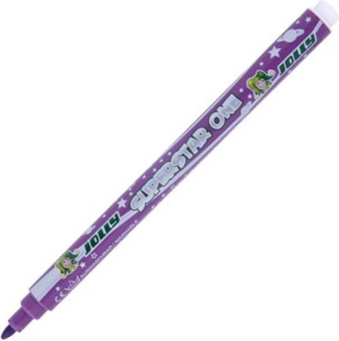 Jolly Superstar One Fasermaler violett, Etui