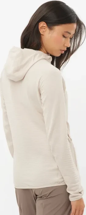 Salomon Essential Lightwarm Hooded Funktionsjacke rainy day (Damen)