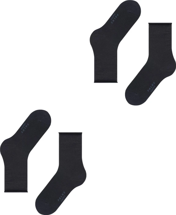 Falke Happy Socken dark navy, 2 Paare (Damen)
