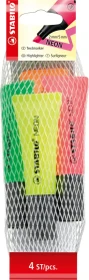 STABILO Neon sortiert, 4er-Set