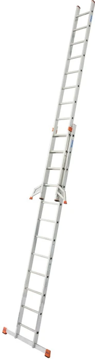 Krause Monto Fabilo Alu 2-tlg. Schiebeleiter, 2x 12 Stufen