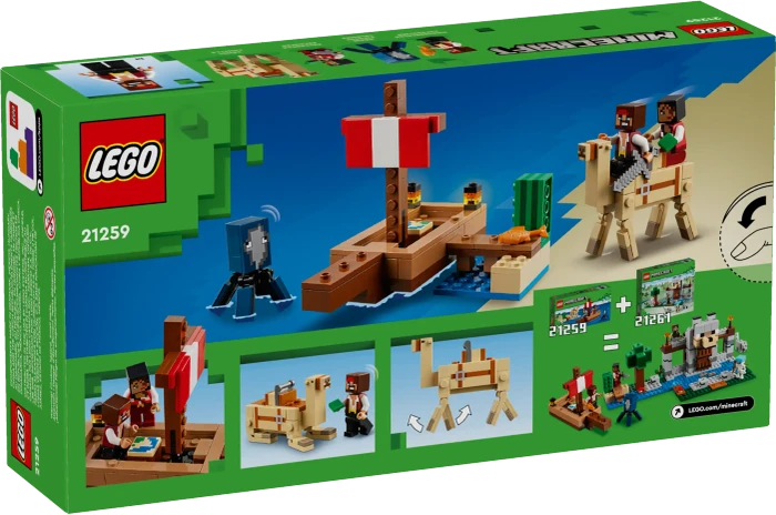 LEGO Minecraft - Die Piratenschiffreise