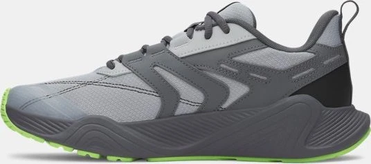 Under Armour Charged Commit TR 5 mod gray/castlerock/lumos lime (Herren)