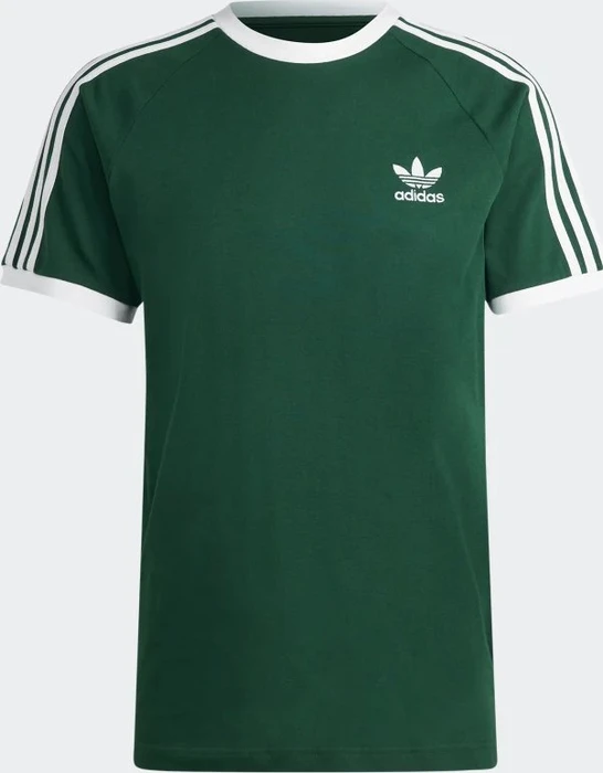 adidas Adicolor Classics 3-Streifen T-Shirt kurzarm dark green (Herren)