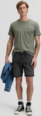 Lee Slim Ultimate Pocket T-Shirt kurzarm lichen olive (Herren)