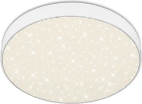 Briloner Flame Star Sternenhimmel LED Deckenleuchte 21W 27.7cm weiß