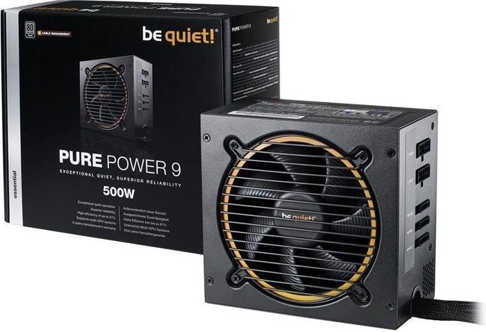 be quiet! Pure Power 9 CM 500W, ATX 2.4