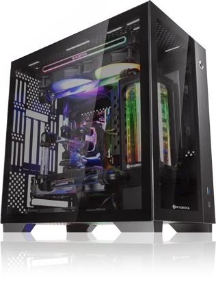 Raijintek Paean Mini, Glasfenster, Mini-ITX