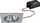 Brumberg SEVEN-S LED Einbauleuchte 3000K eckig aluminium matt (38364253)