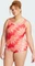 adidas FARM Rio 3-Streifen CLX Badeanzug semi pink glow/white (Damen) Vorschaubild