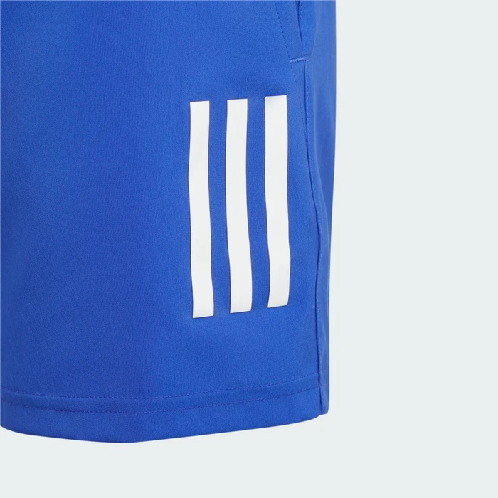 adidas Club Tennis 3-Streifen Tennis Hose kurz lucid blue (Junior)