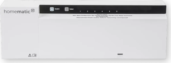 eQ-3 Homematic IP Wired Fußbodenheizungsaktor 6-fach 230V, Heizungssteuerung, Schaltaktor