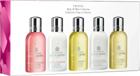 Molton Brown Travel Body & Hair 2x DG 100ml + BL 100ml + Shampoo 100ml + Conditioner 100ml Geschenkset