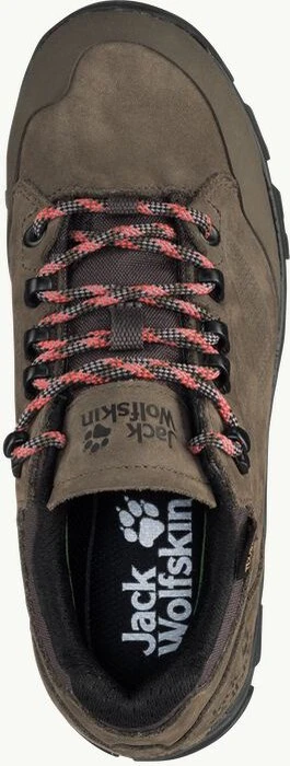 Jack Wolfskin Rebellion Texapore Low brown/phantom (Damen)
